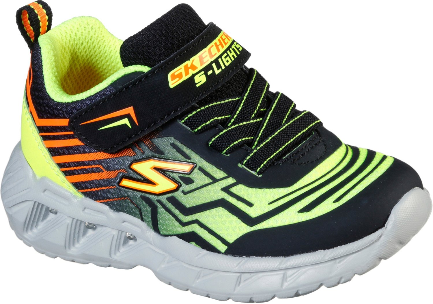 SKECHERS Toddler Boys' S Lights MagnaLights Bozler Shoes Academy