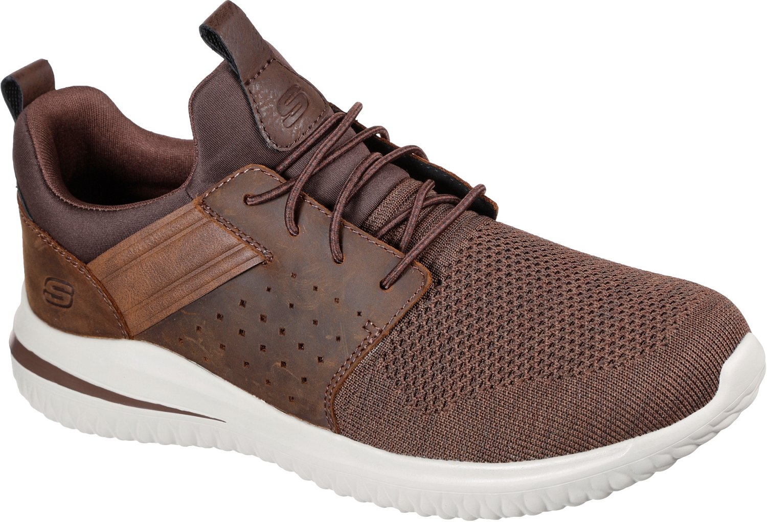skechers men's delson 3.0 cicada slip on shoes