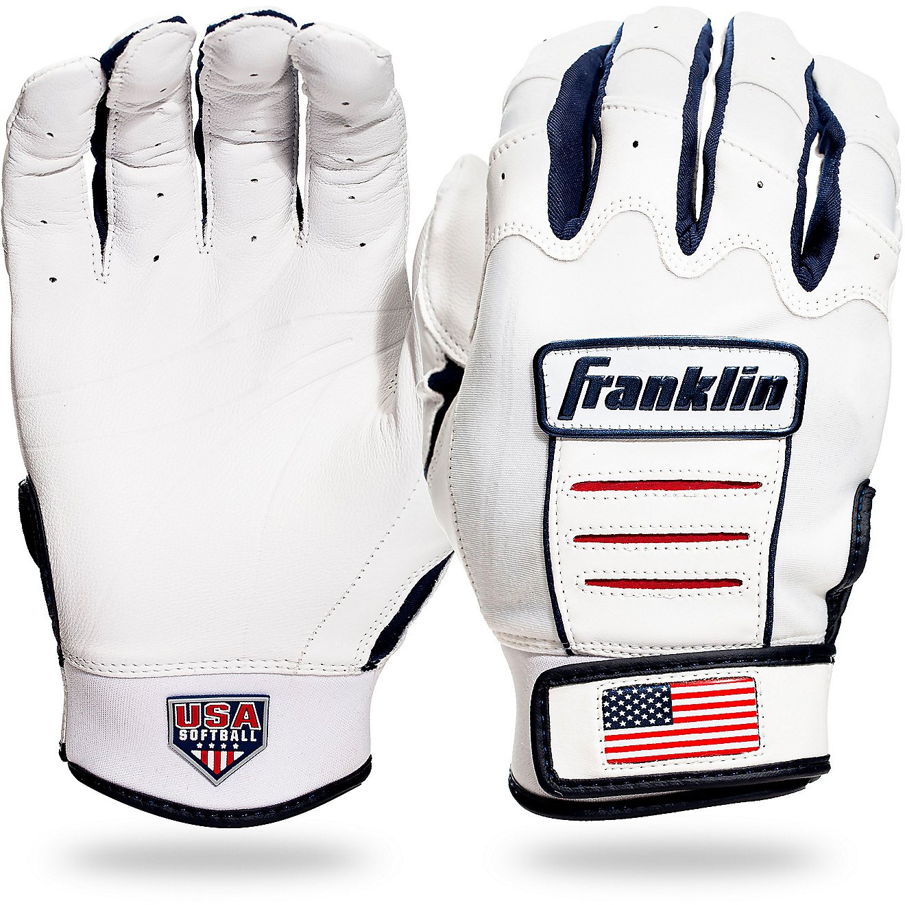 Franklin Youth CFX FP Softball Batting Gloves                                                                                    - view number 1