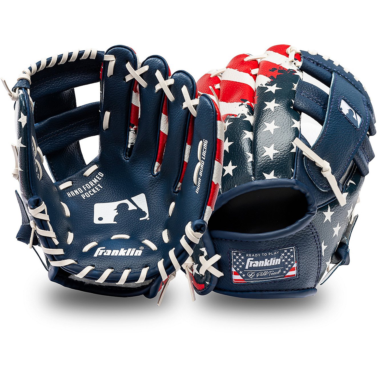 Franklin MLB USA Fielding Glove with Ball                                                                                        - view number 1