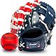 Franklin MLB USA Fielding Glove with Ball                                                                                        - view number 3