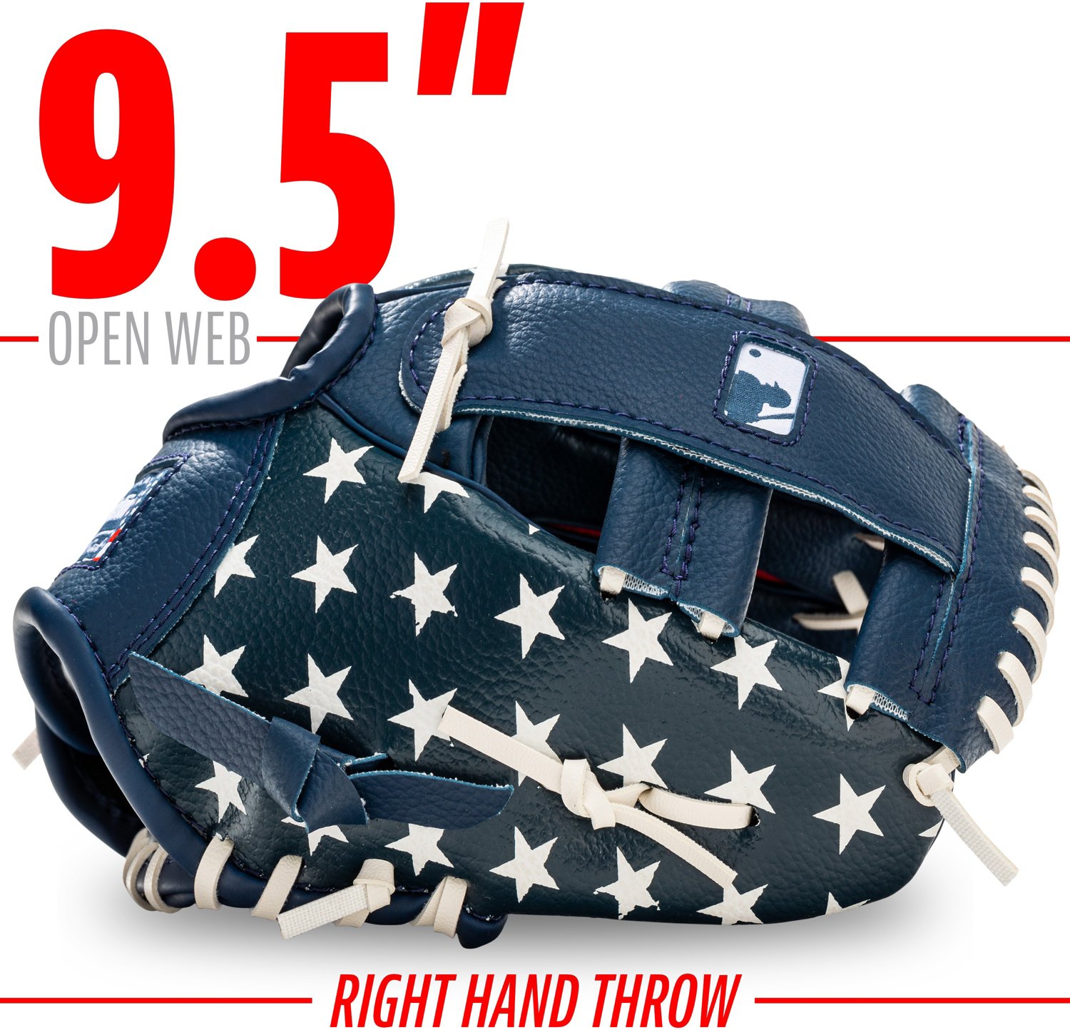 Franklin MLB USA Fielding Glove with Ball - view number 5