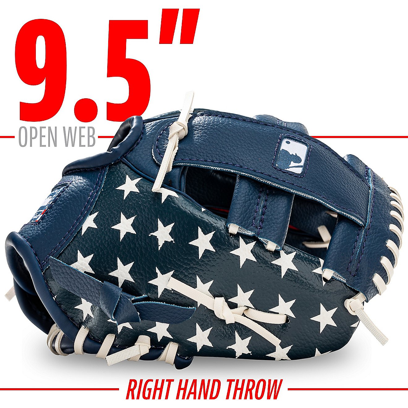 Franklin MLB USA Fielding Glove with Ball                                                                                        - view number 5
