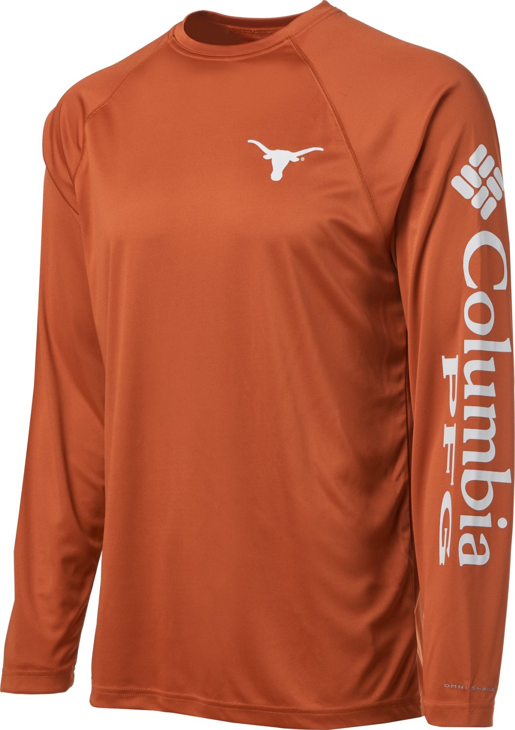 Columbia Sportswear Men's University of Texas Terminal Tackle Long Sleeve T-shirt - view number 6