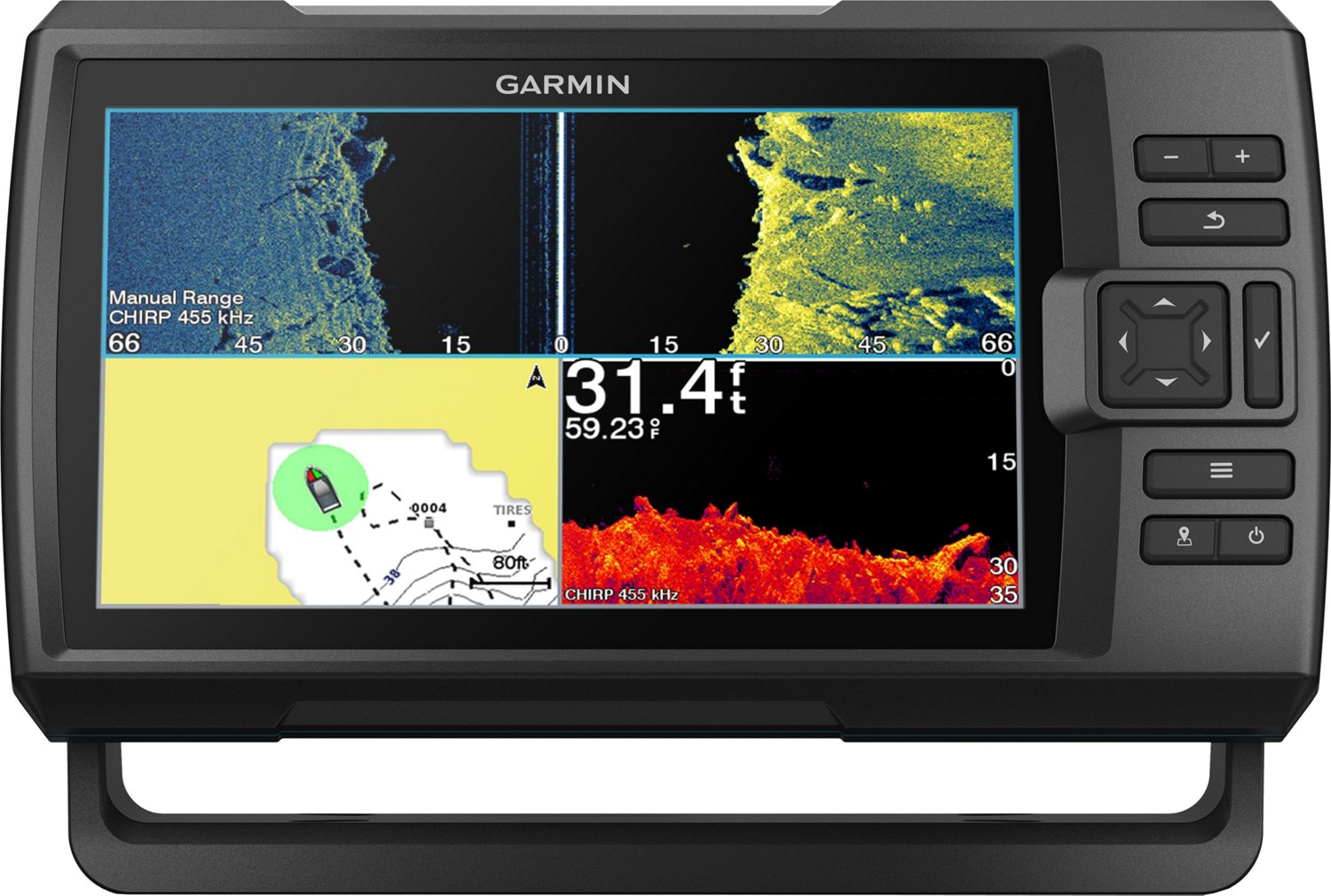 Garmin Striker 9sv Fishfinder with Transducer | Academy