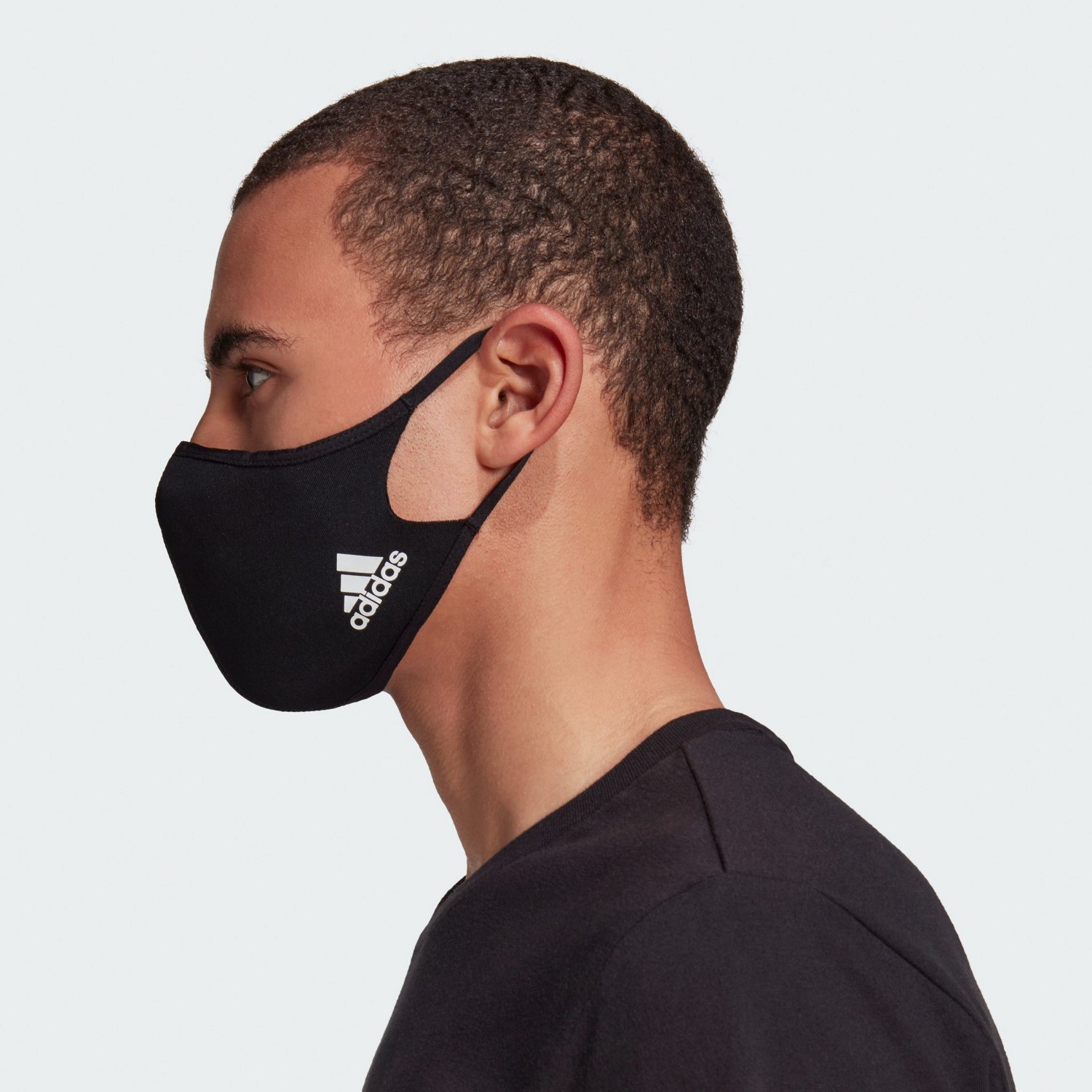 adidas Solid Face Mask 3-Pack                                                                                                    - view number 2