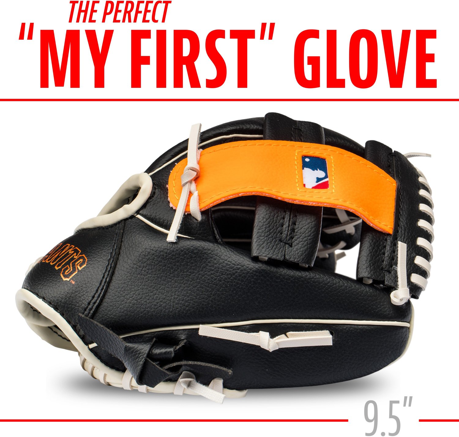 Franklin Youth MLB San Francisco Giants T-ball Glove and Ball Set - view number 2