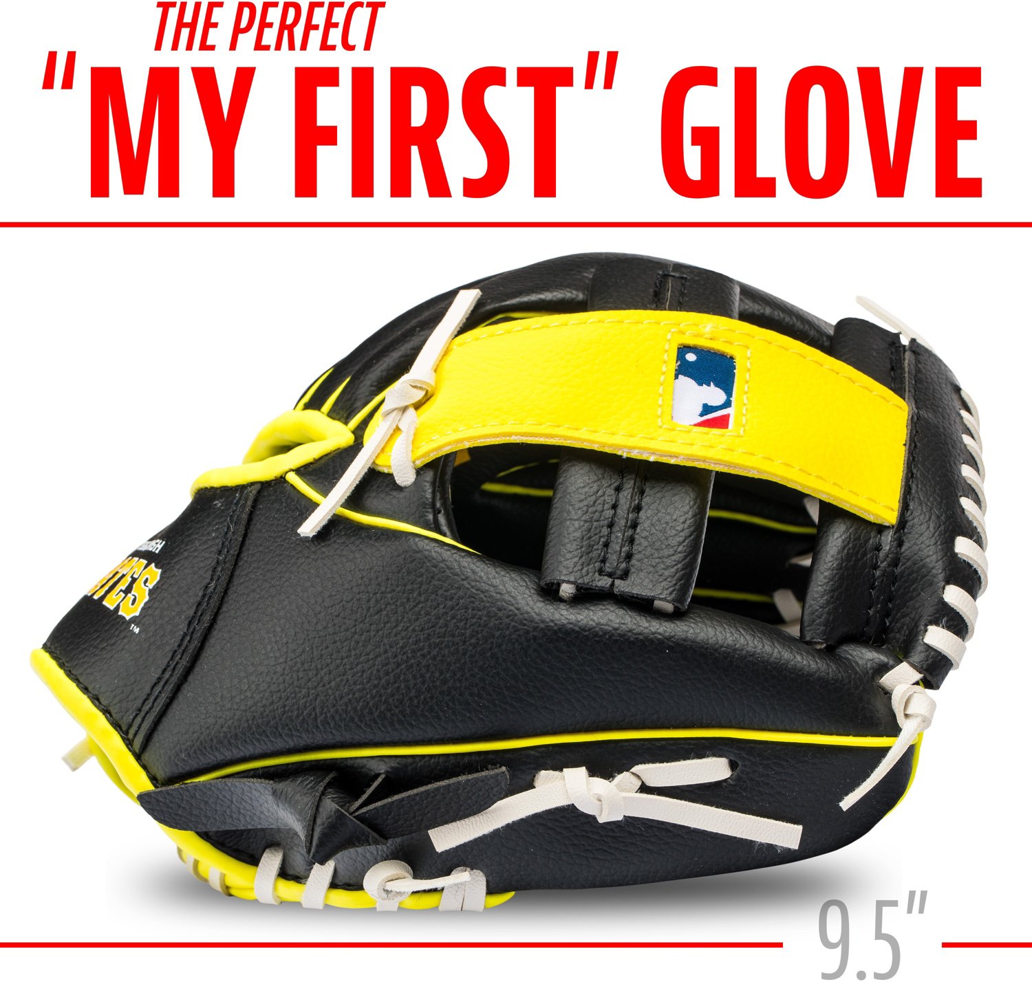 Franklin Youth MLB Pittsburgh Pirates T-ball Glove and Ball Set
