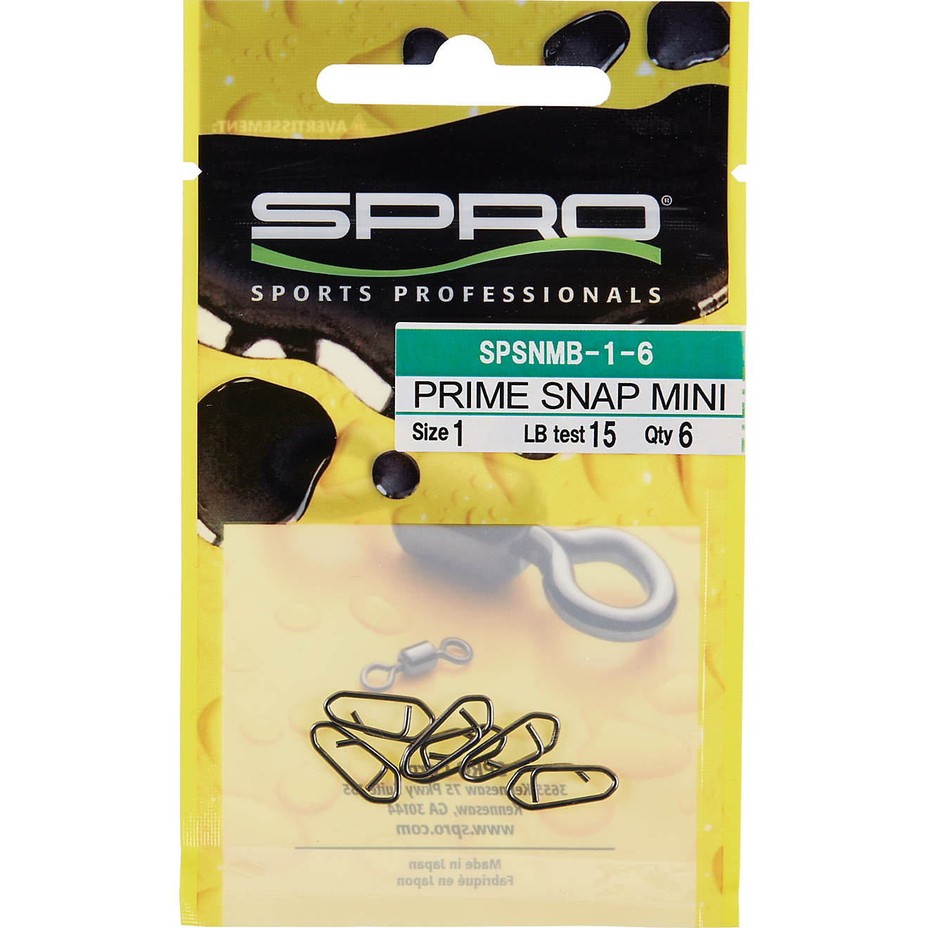 SPRO Prime Mini Snaps 6-Pack                                                                                                     - view number 1