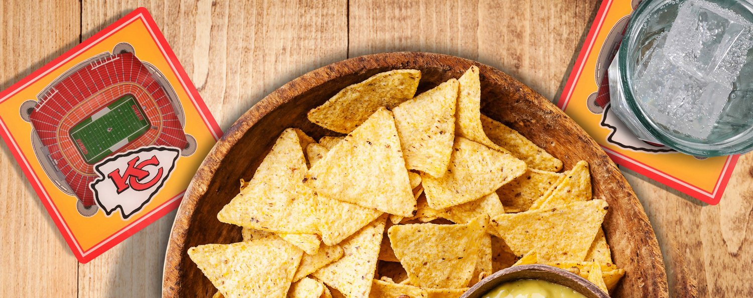 YouTheFan Kansas City Chiefs 3-D StadiumViews Coasters 2-Pack                                                                    - view number 3