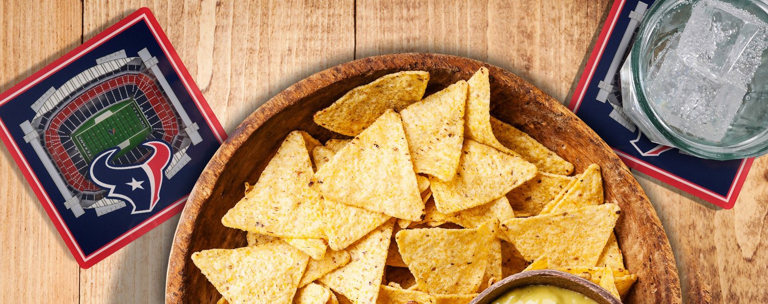 YouTheFan Houston Texans 3-D Stadium Views 2-Piece Coaster Set                                                                   - view number 3