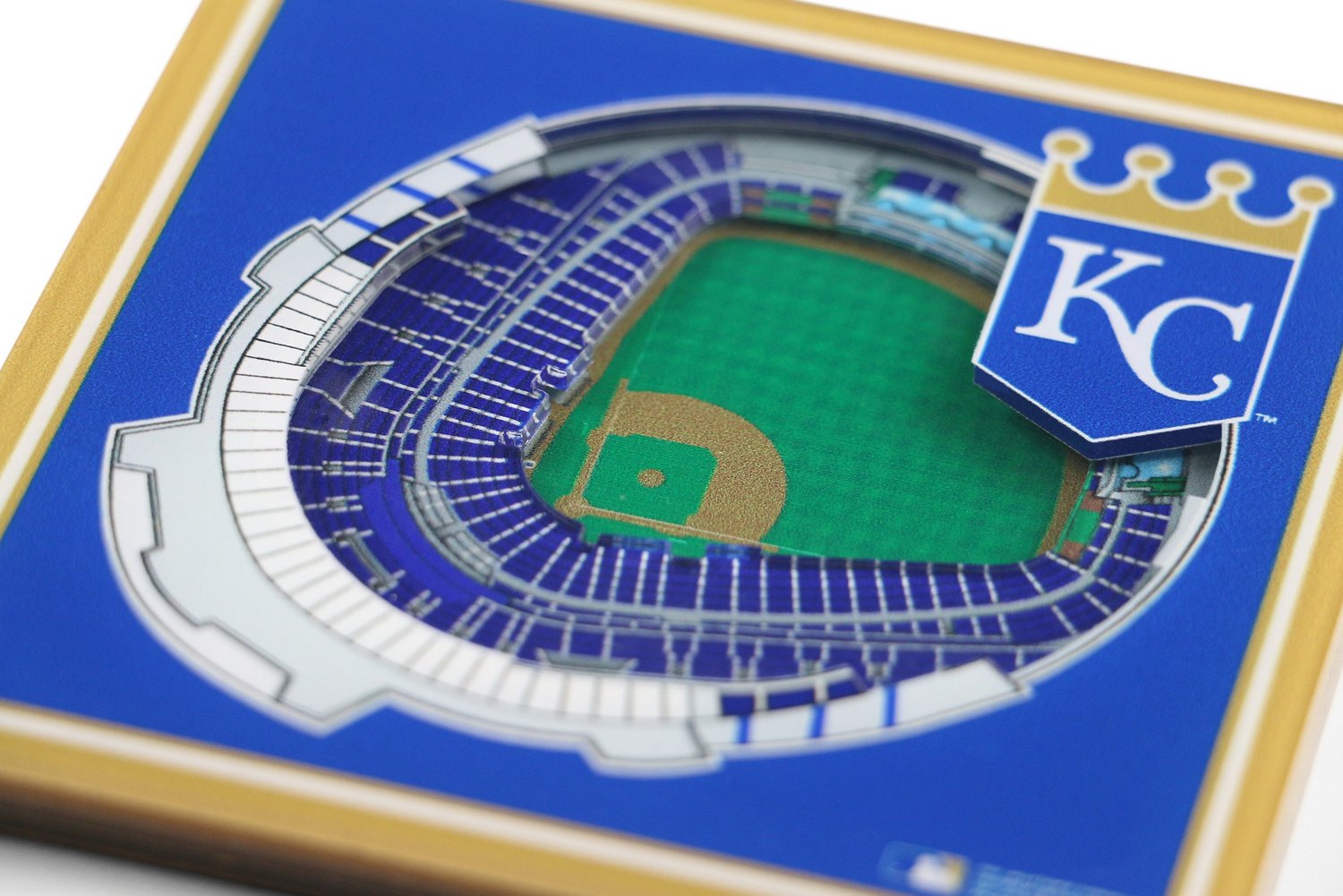 YouTheFan Los Angeles Dodgers 3-D StadiumViews Coasters 2-Pack - view number 2