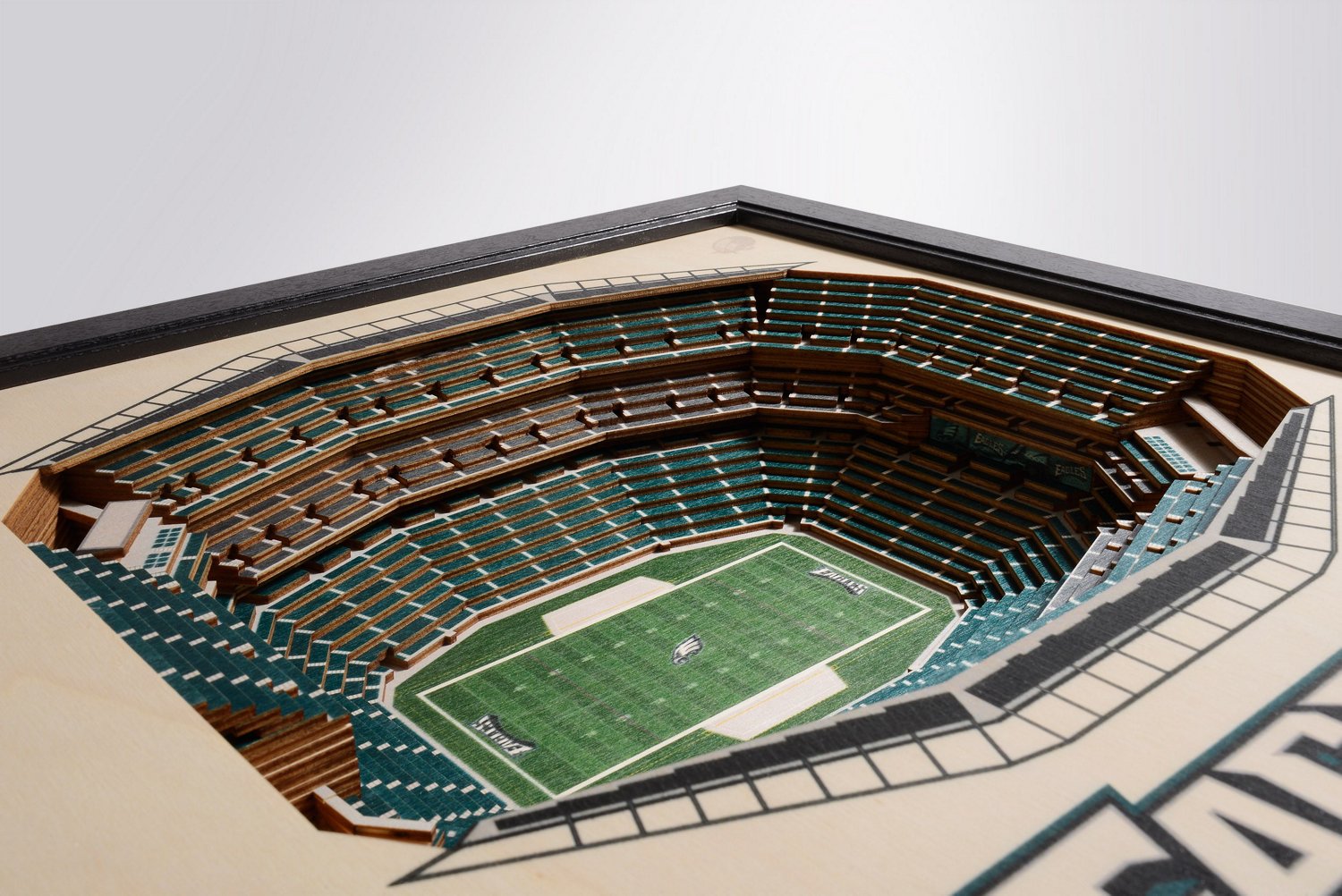 YouTheFan Philadelphia Eagles Lincoln Financial Field 3-D Stadium Banner                                                         - view number 3