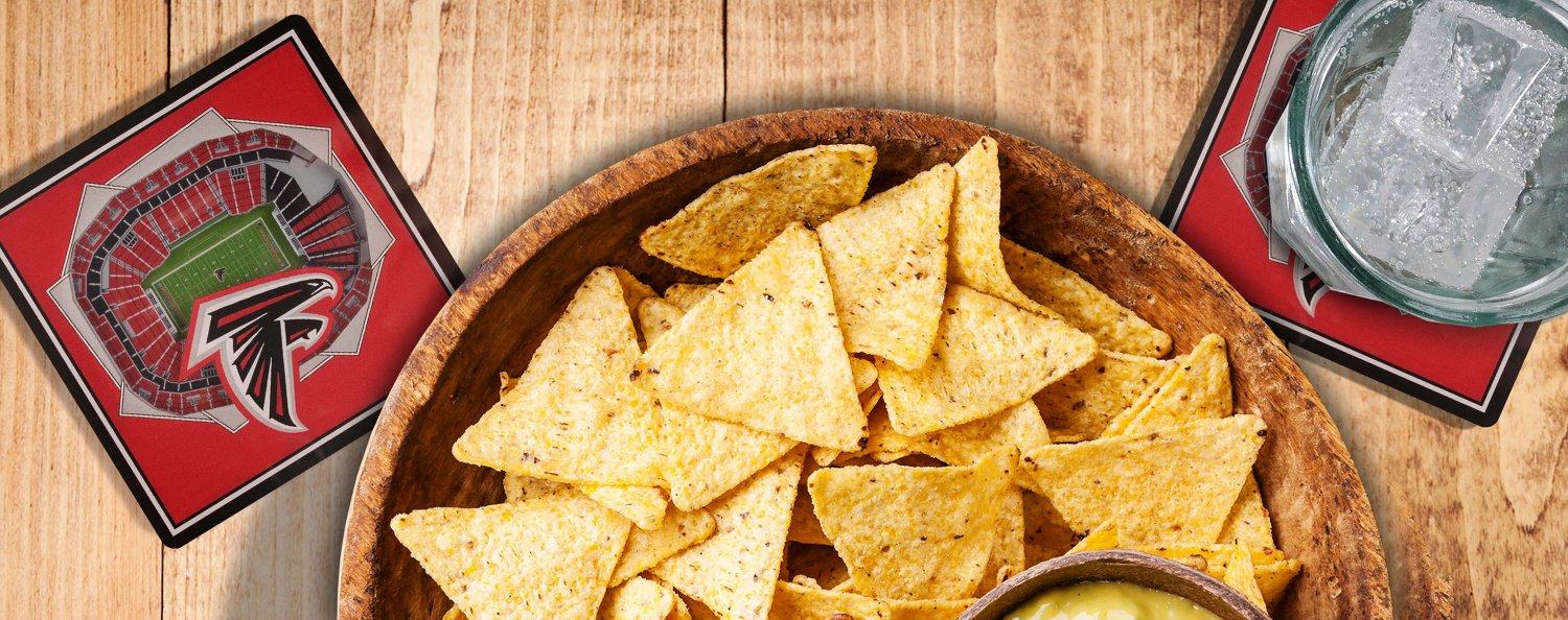 YouTheFan Atlanta Falcons 3-D StadiumViews Coasters 2-Pack                                                                       - view number 3