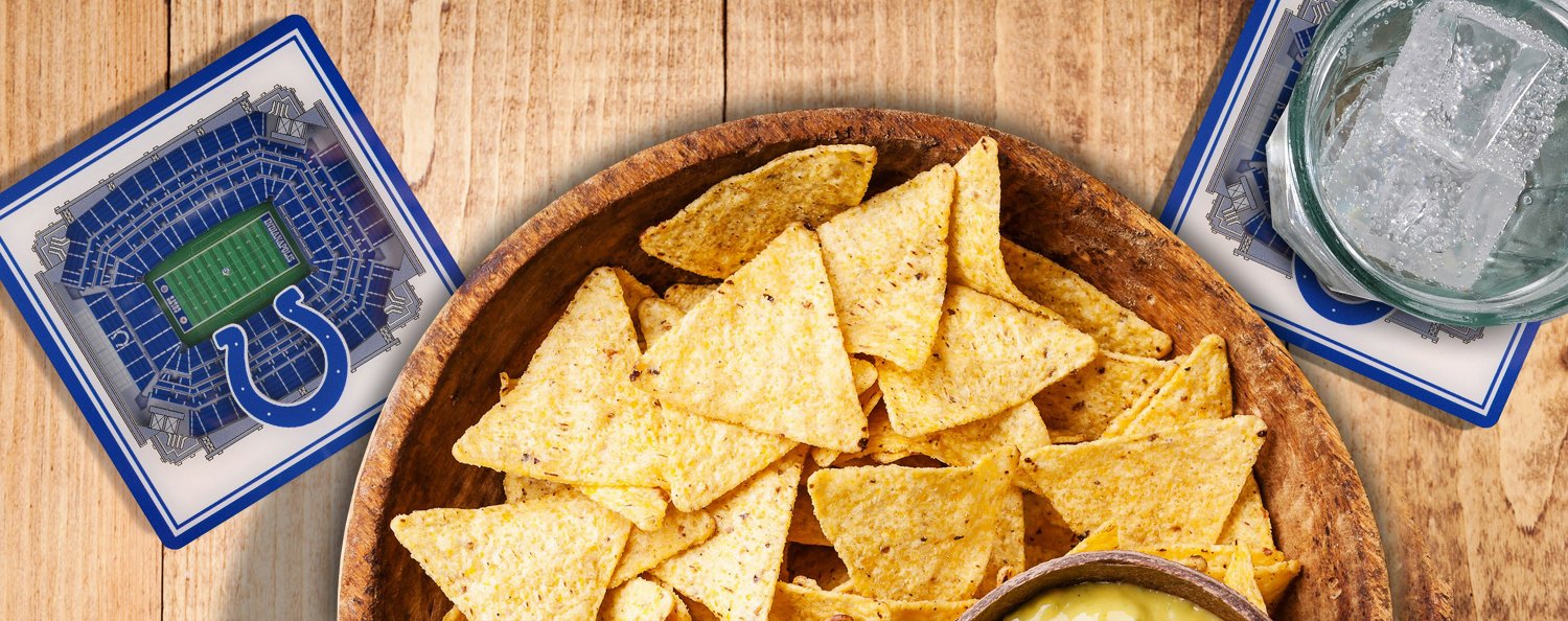 YouTheFan Indianapolis Colts 3-D StadiumViews Coasters 2-Pack                                                                    - view number 3