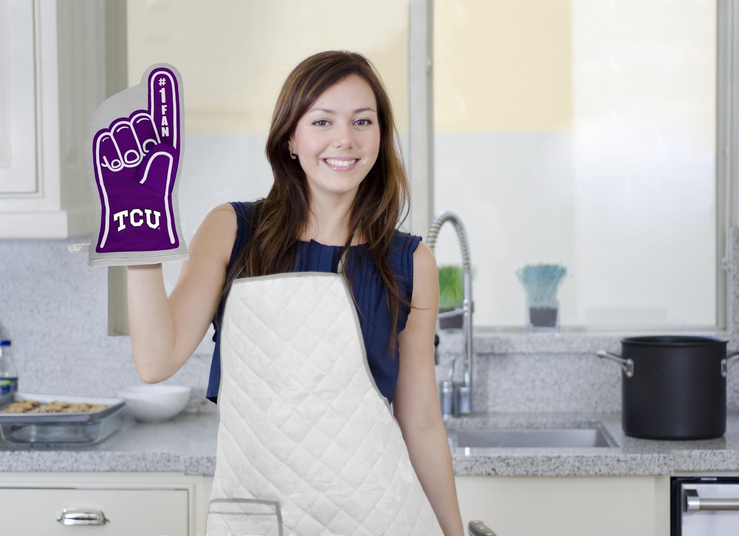 YouTheFan Texas Christian University #1 Oven Mitt