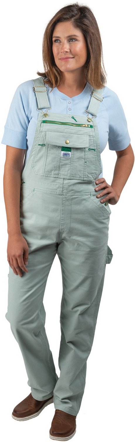 Liberty Women's Washed Duck Bib Overalls