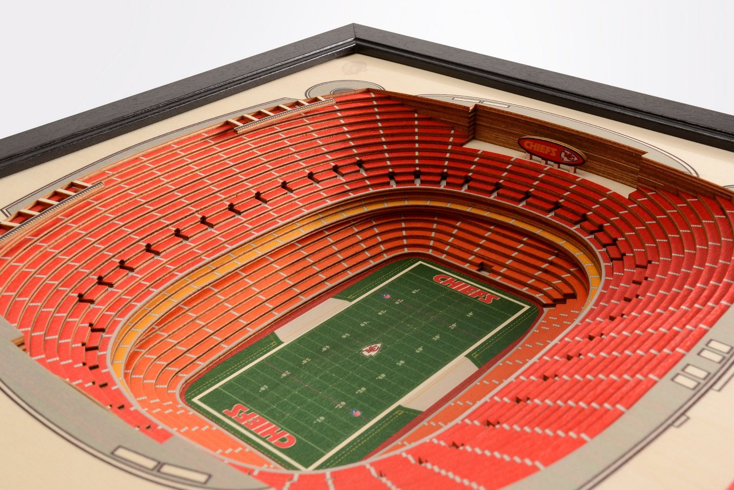 YouTheFan Kansas City Chiefs Arrowhead Stadium 3-D Stadium Banner                                                                - view number 3