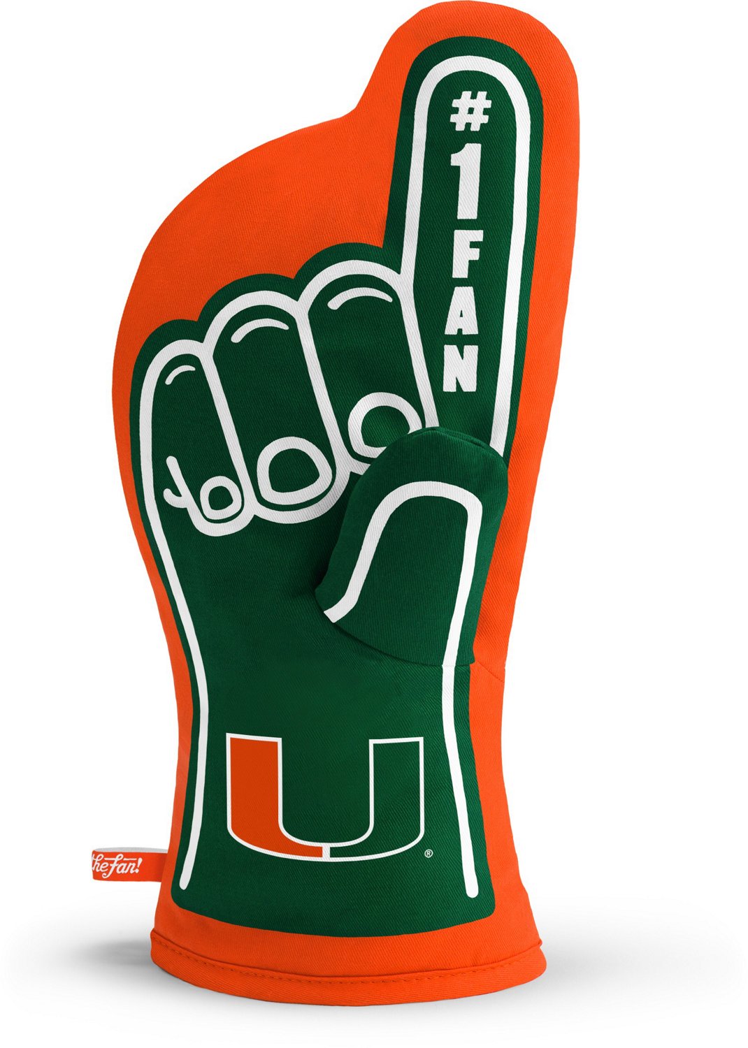YouTheFan University of Miami #1 Oven Mitt