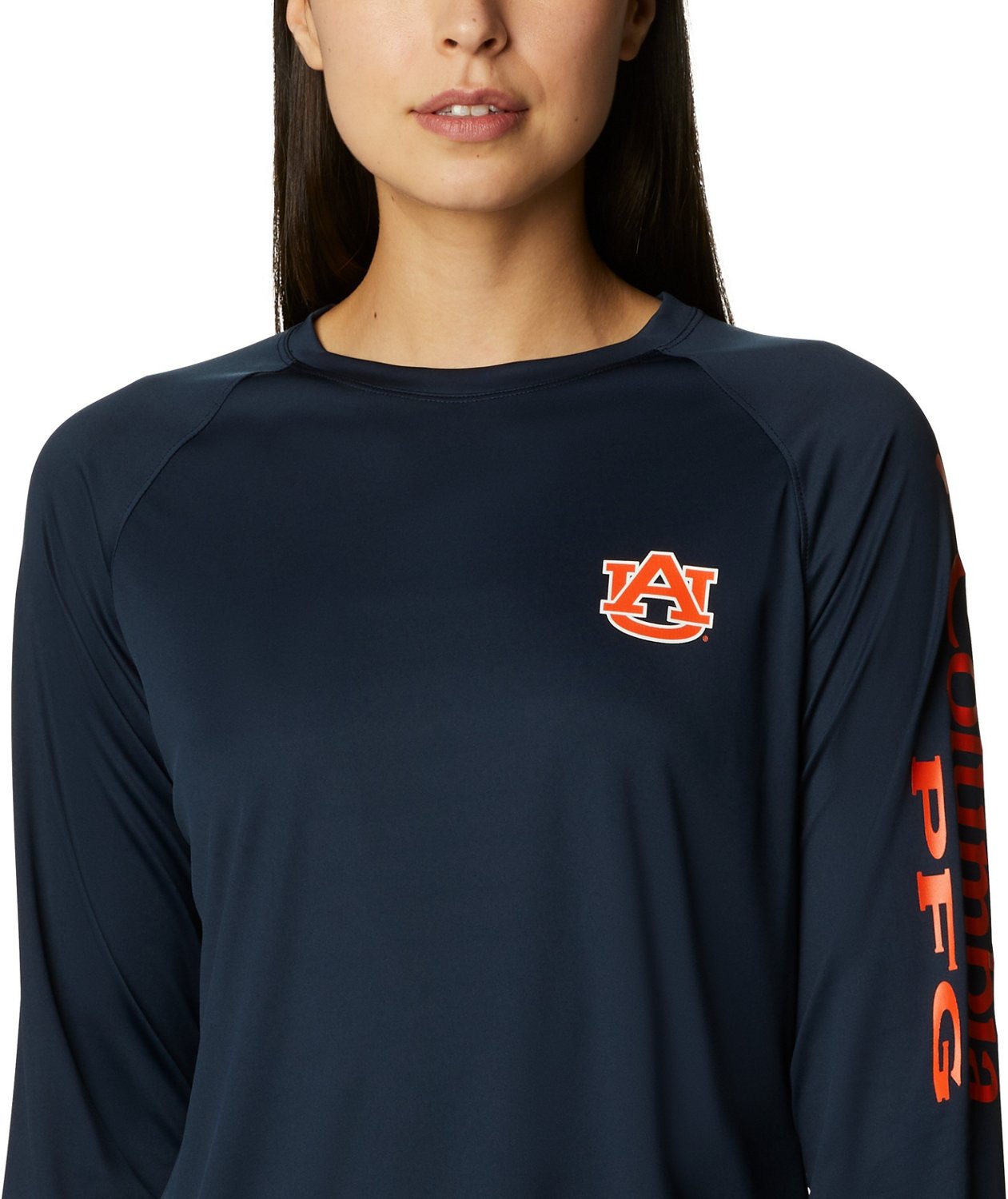 Columbia Sportswear Women's Auburn University Tidal Long Sleeve T-shirt - view number 4