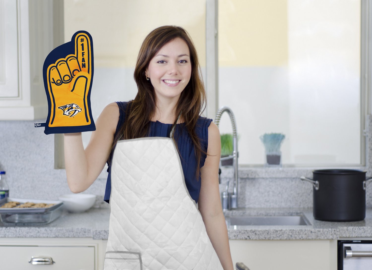 YouTheFan Nashville Predators #1 Oven Mitt - view number 4