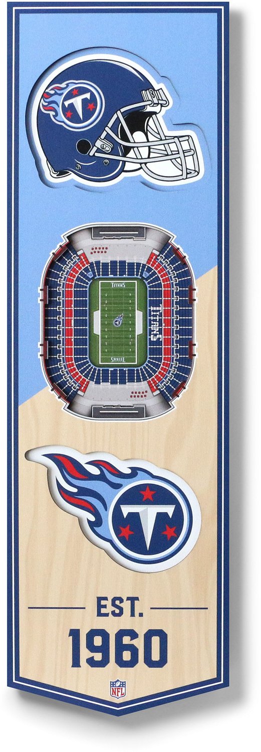 YouTheFan NFL Tennessee Titans Fan Cave Sign