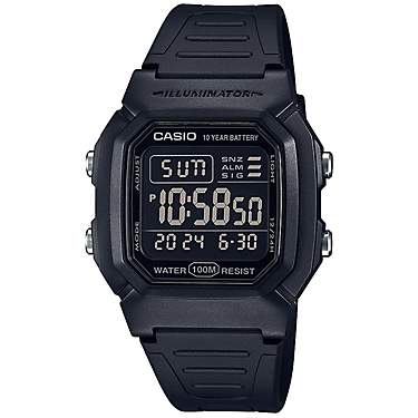 Casio Men's Black-Out Digital Watch                                                                                             
