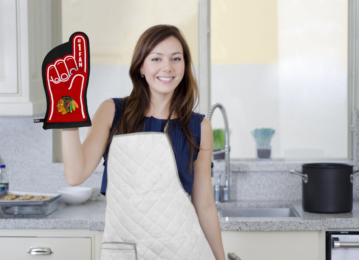 YouTheFan Chicago Blackhawks #1 Oven Mitt