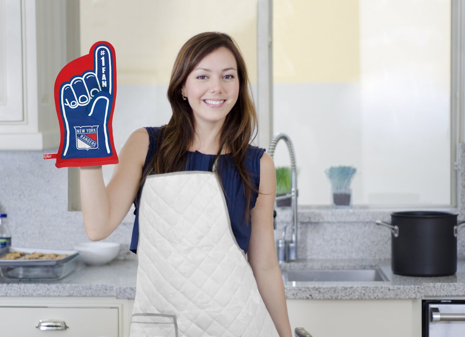 YouTheFan New York Rangers #1 Oven Mitt - view number 4