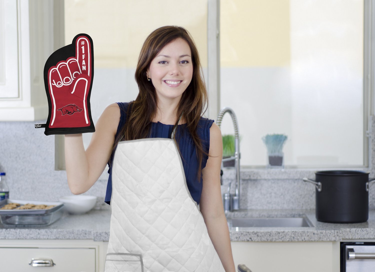 YouTheFan University of Arkansas #1 Oven Mitt