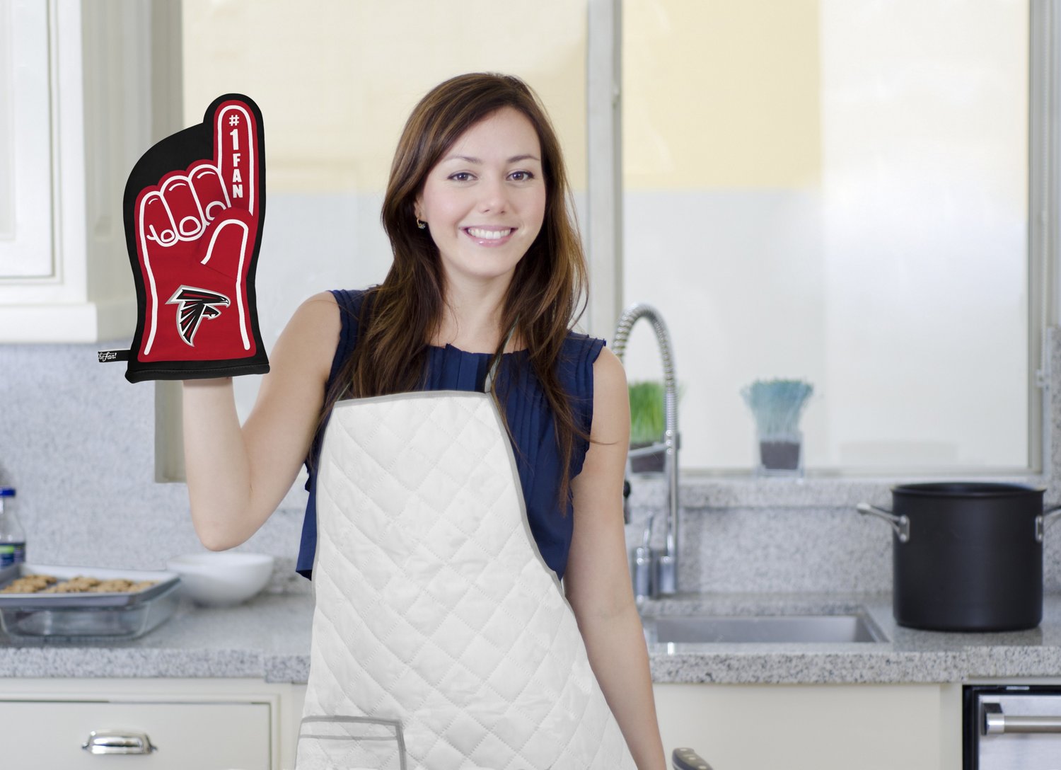 YouTheFan Atlanta Falcons #1 Oven Mitt                                                                                           - view number 4