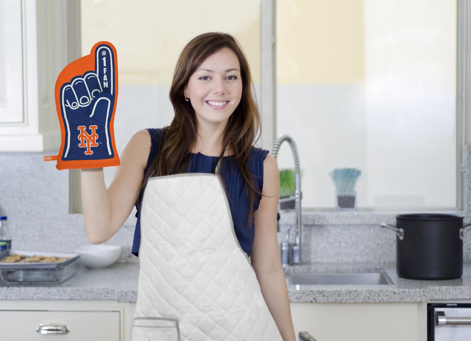 YouTheFan New York Mets #1 Oven Mitt - view number 4