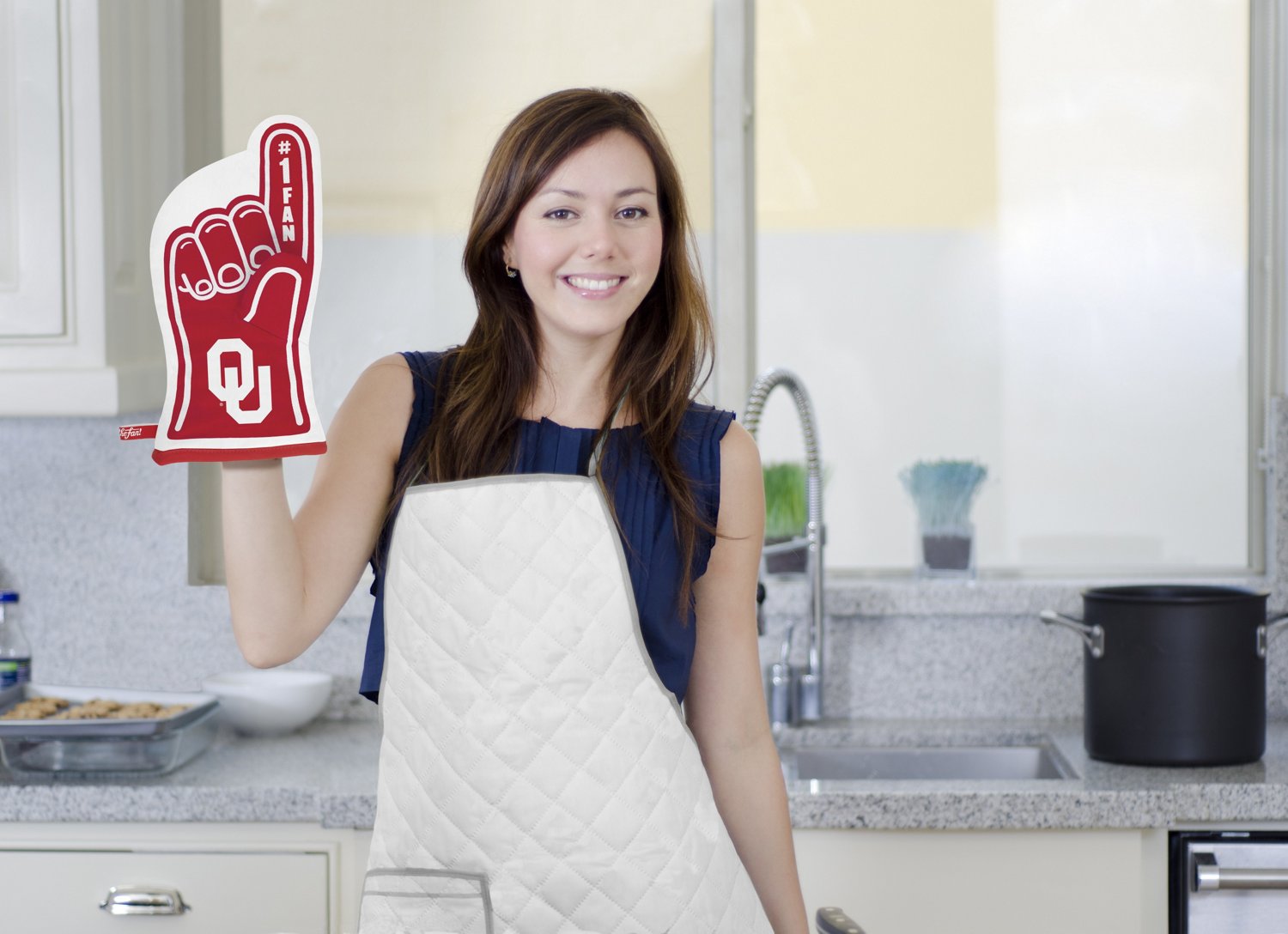 YouTheFan University of Oklahoma #1 Oven Mitt - view number 4