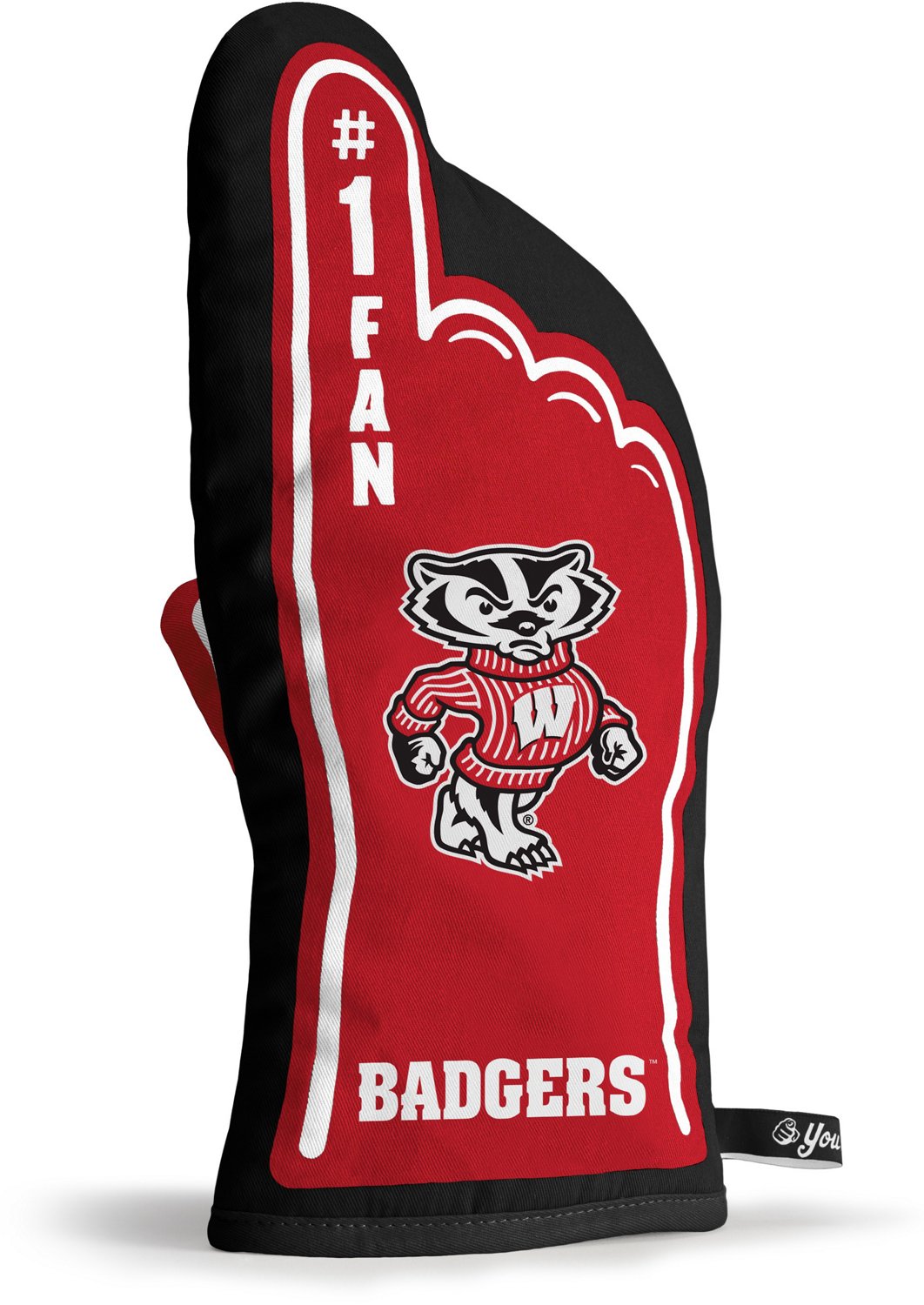 YouTheFan University of Wisconsin #1 Oven Mitt - view number 2