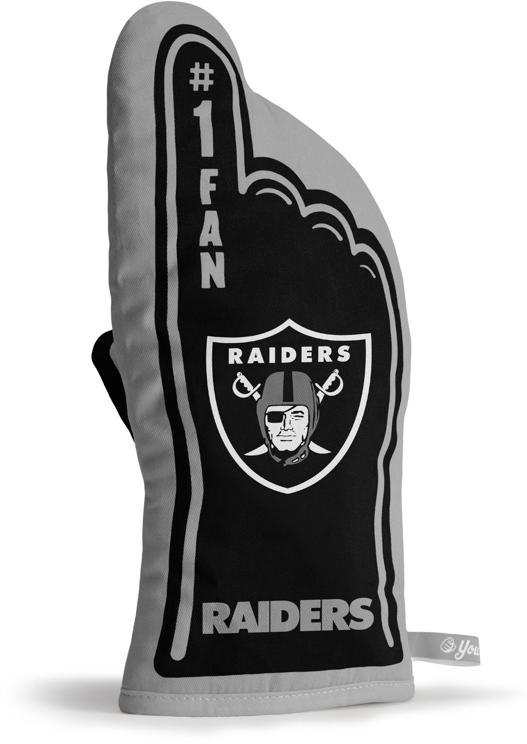 YouTheFan Oakland Raiders #1 Oven Mitt