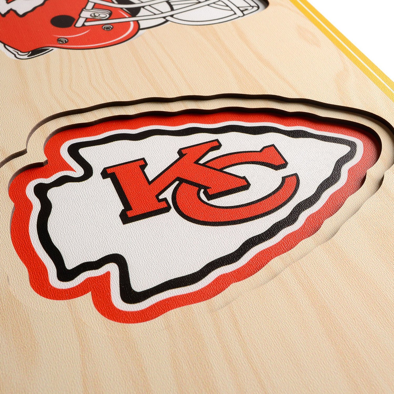 YouTheFan Kansas City Chiefs 8" x 32" 3-D Stadium Banner