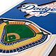 YouTheFan Los Angeles Dodgers 6" x 19" 3-D Stadium Banner                                                                        - view number 3 image