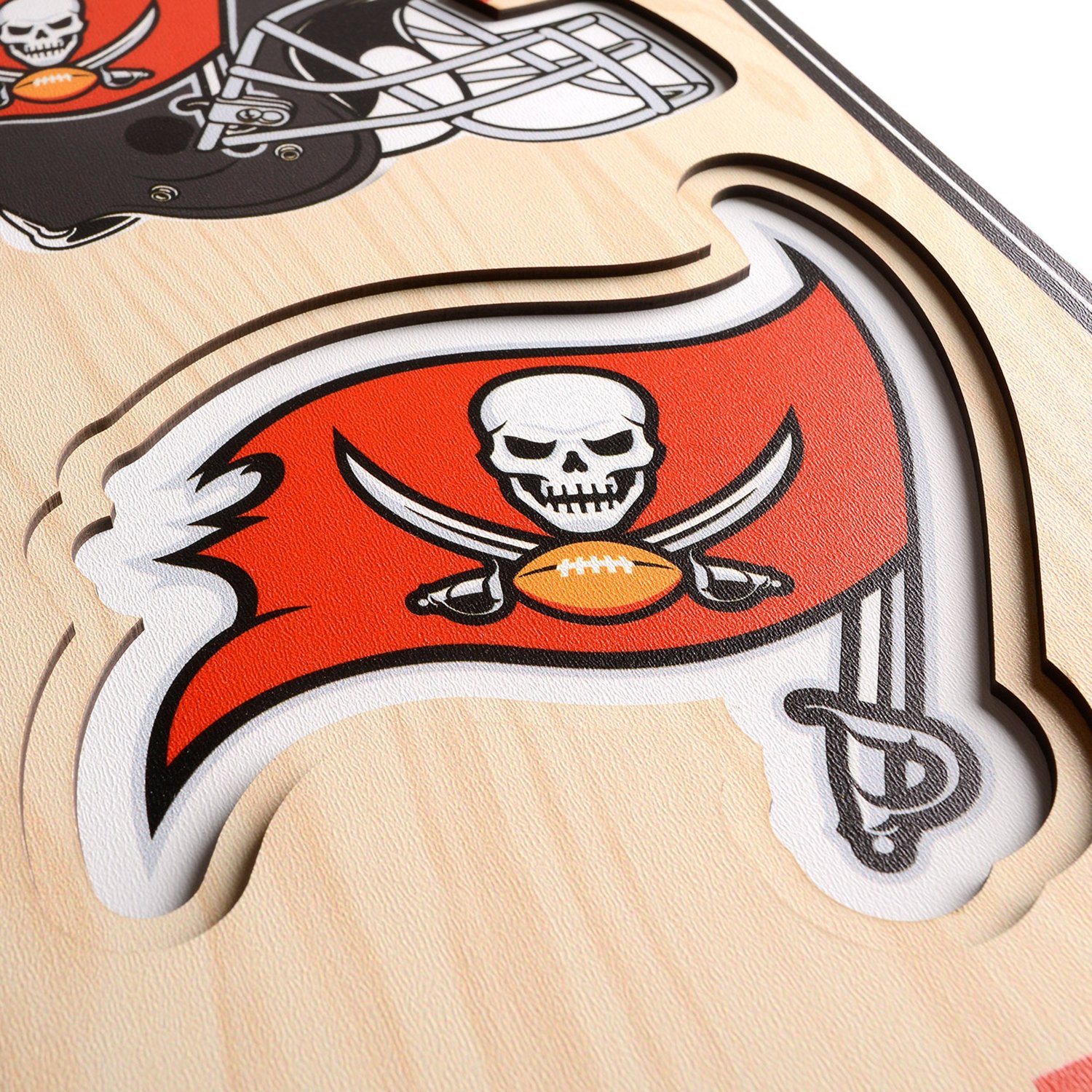 YouTheFan Tampa Bay Buccaneers 8" x 32" 3-D Stadium Banner                                                                       - view number 4