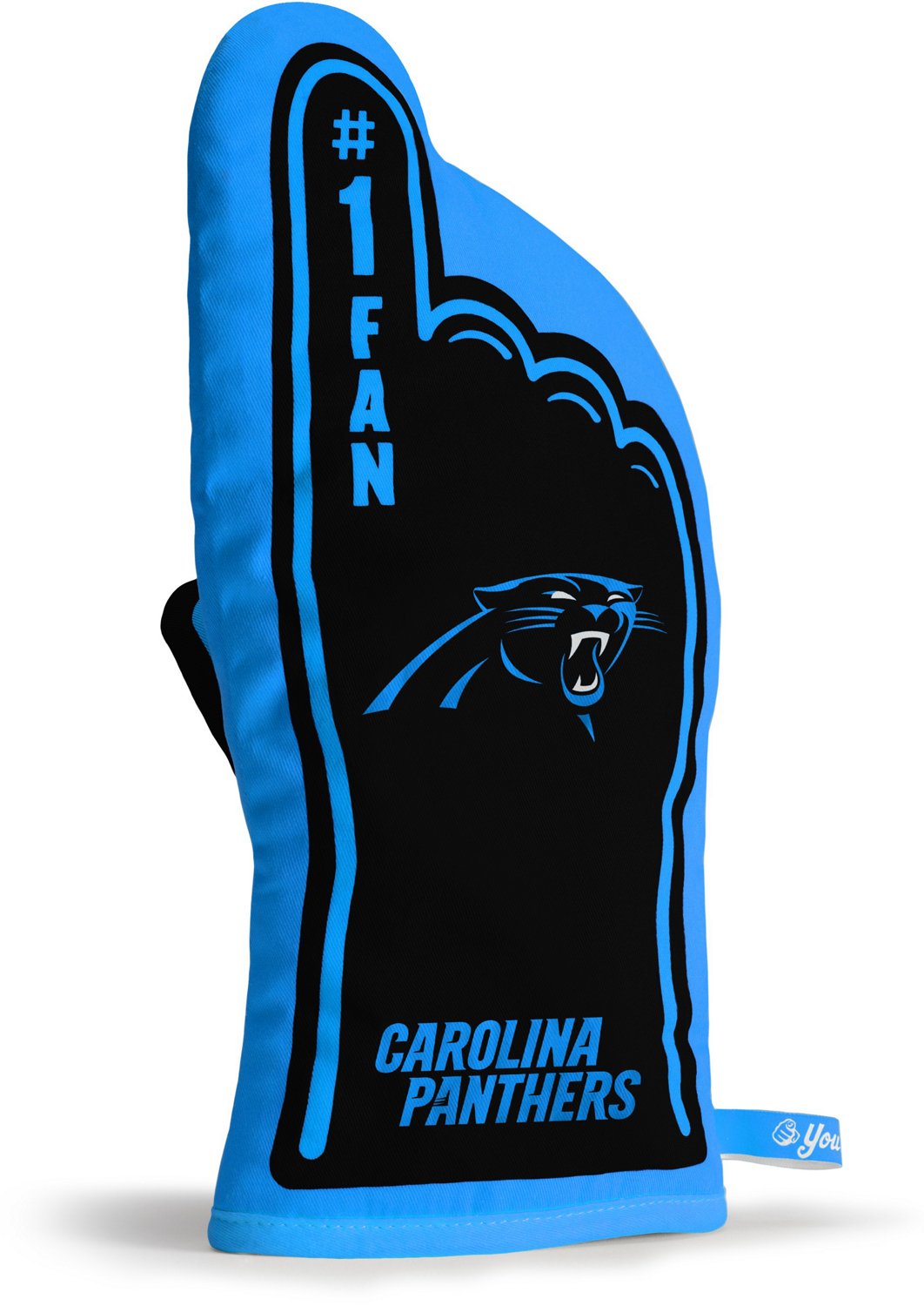 YouTheFan Carolina Panthers #1 Oven Mitt                                                                                         - view number 2
