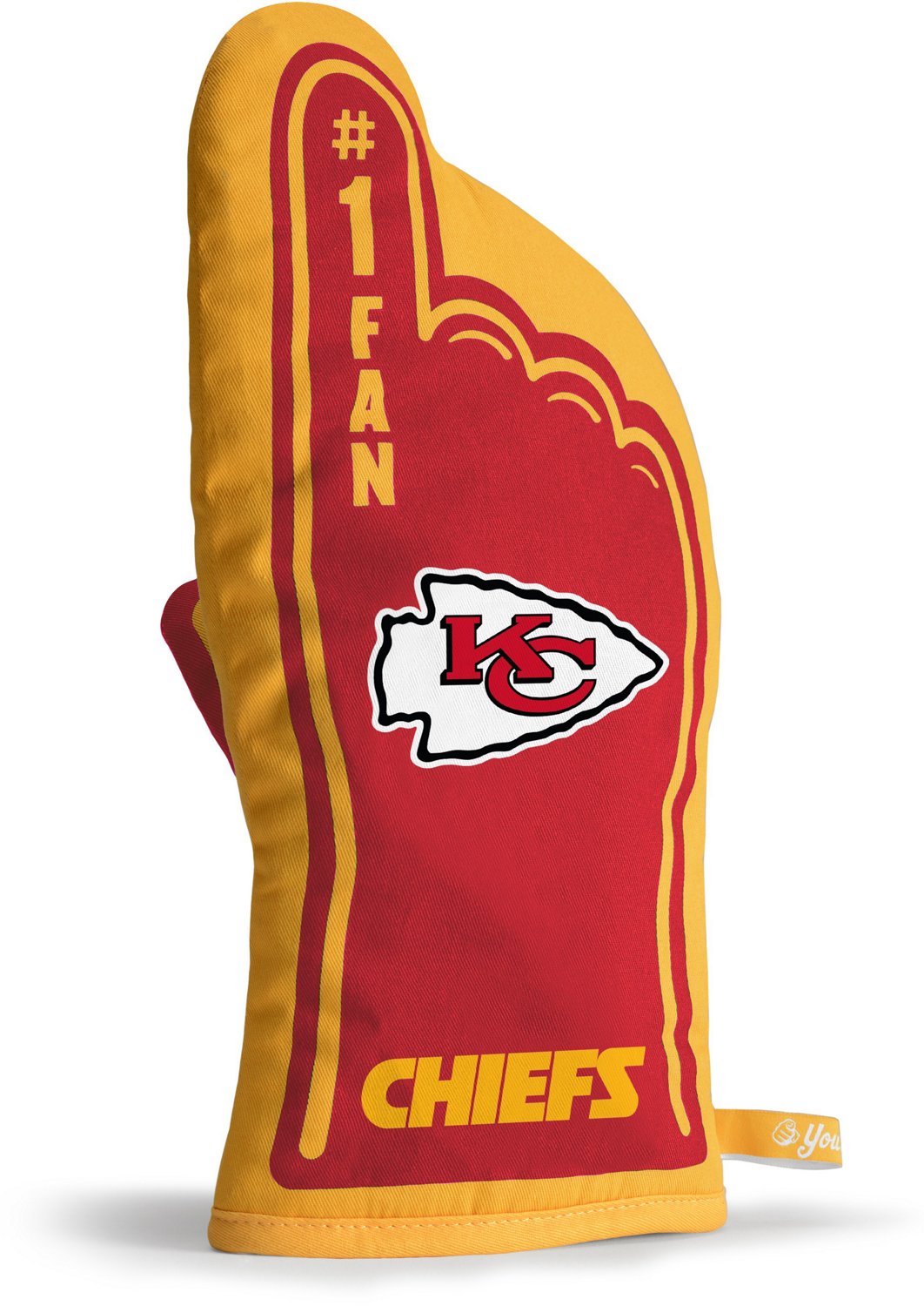 YouTheFan Kansas City Chiefs #1 Oven Mitt                                                                                        - view number 2