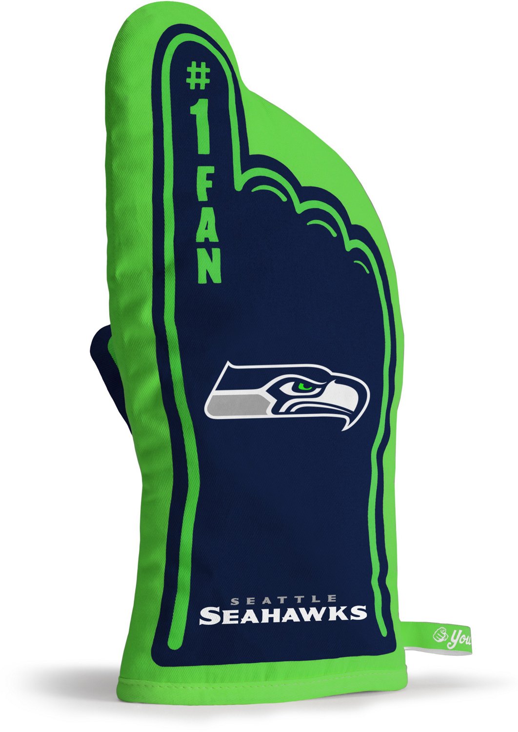 YouTheFan Seattle Seahawks #1 Oven Mitt                                                                                          - view number 2
