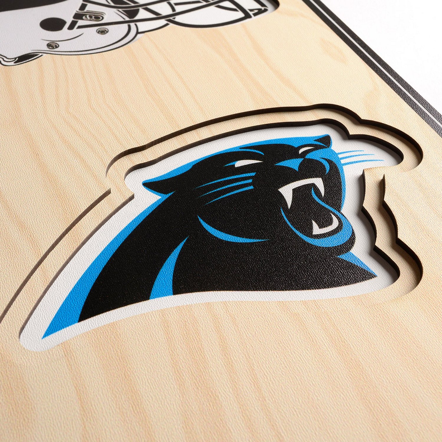 YouTheFan Carolina Panthers 8 in x 32 in 3-D Stadium Banner                                                                      - view number 4