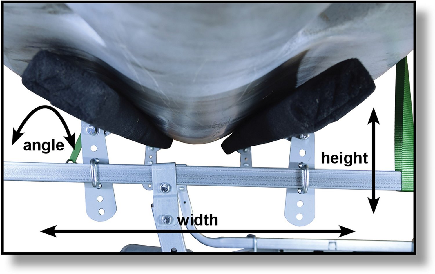 Large Kayak Bunk Kit for Malone Trailers                                                                                         - view number 4