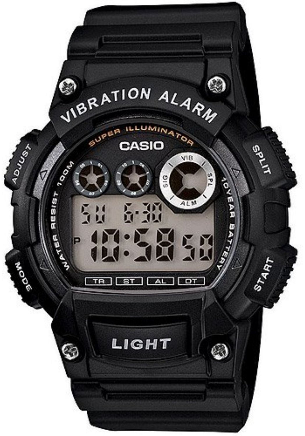 Casio Men's Classic Black-Out Digital Watch