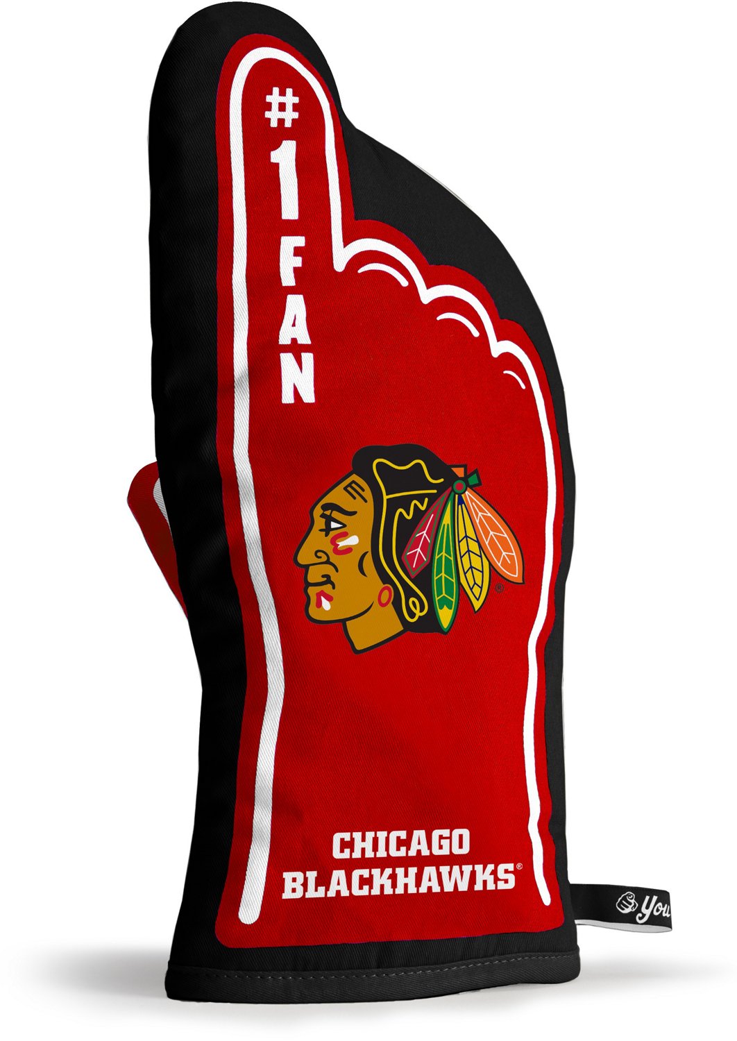 YouTheFan Chicago Blackhawks #1 Oven Mitt - view number 2