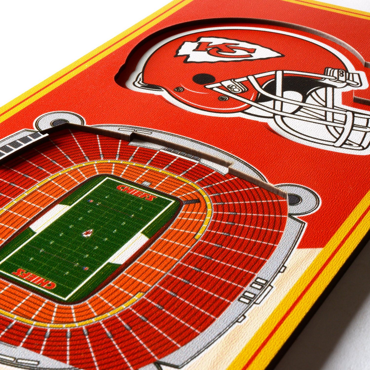 YouTheFan Kansas City Chiefs 6" x 19" 3-D Stadium Banner                                                                         - view number 3