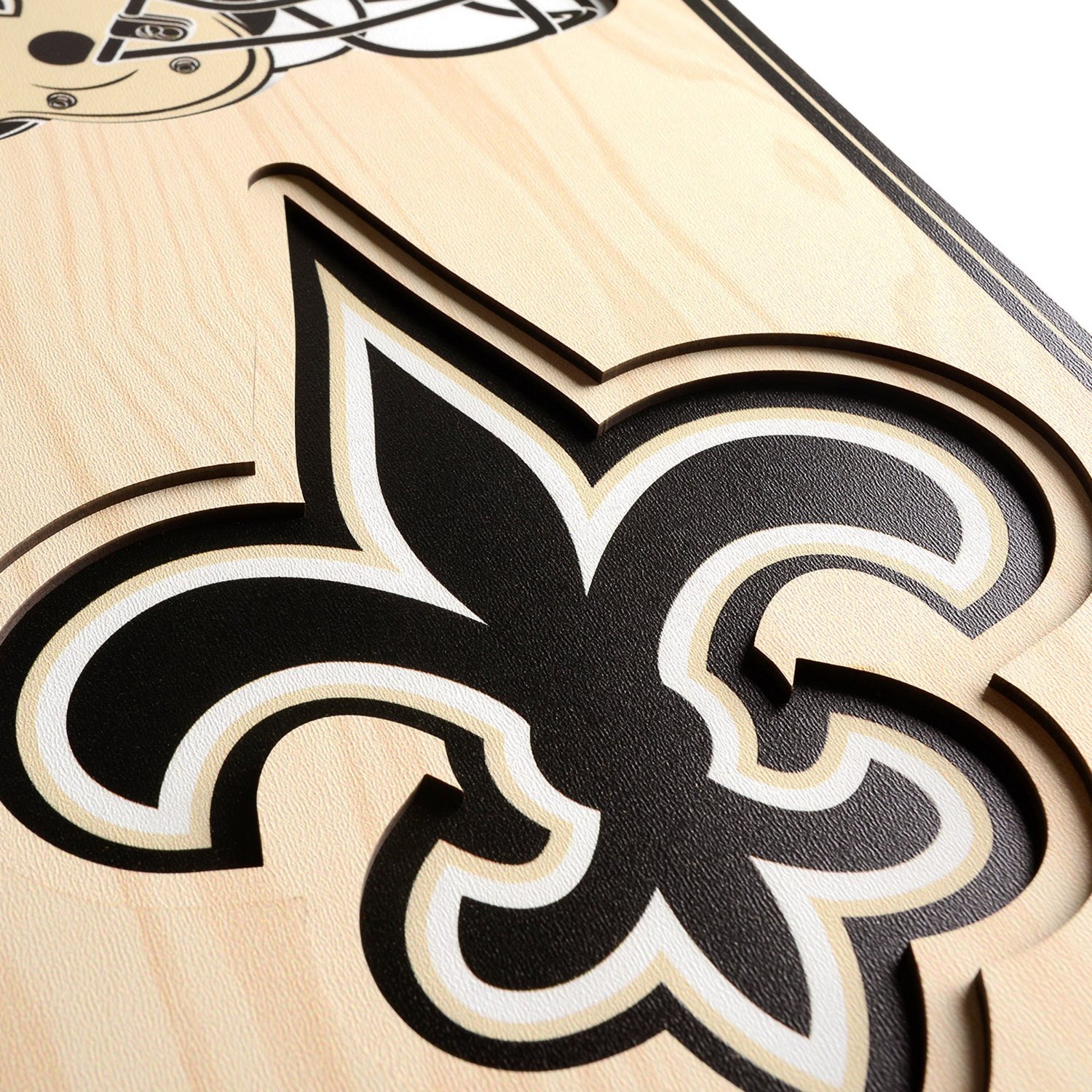 YouTheFan New Orleans Saints 8 x 32 in 3-D Stadium Banner                                                                        - view number 4
