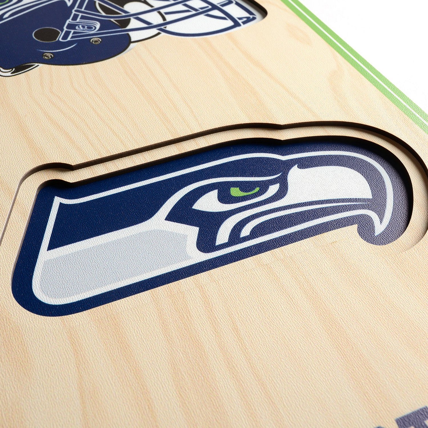 YouTheFan Seattle Seahawks 8 x 32 in 3-D Stadium Banner                                                                          - view number 4
