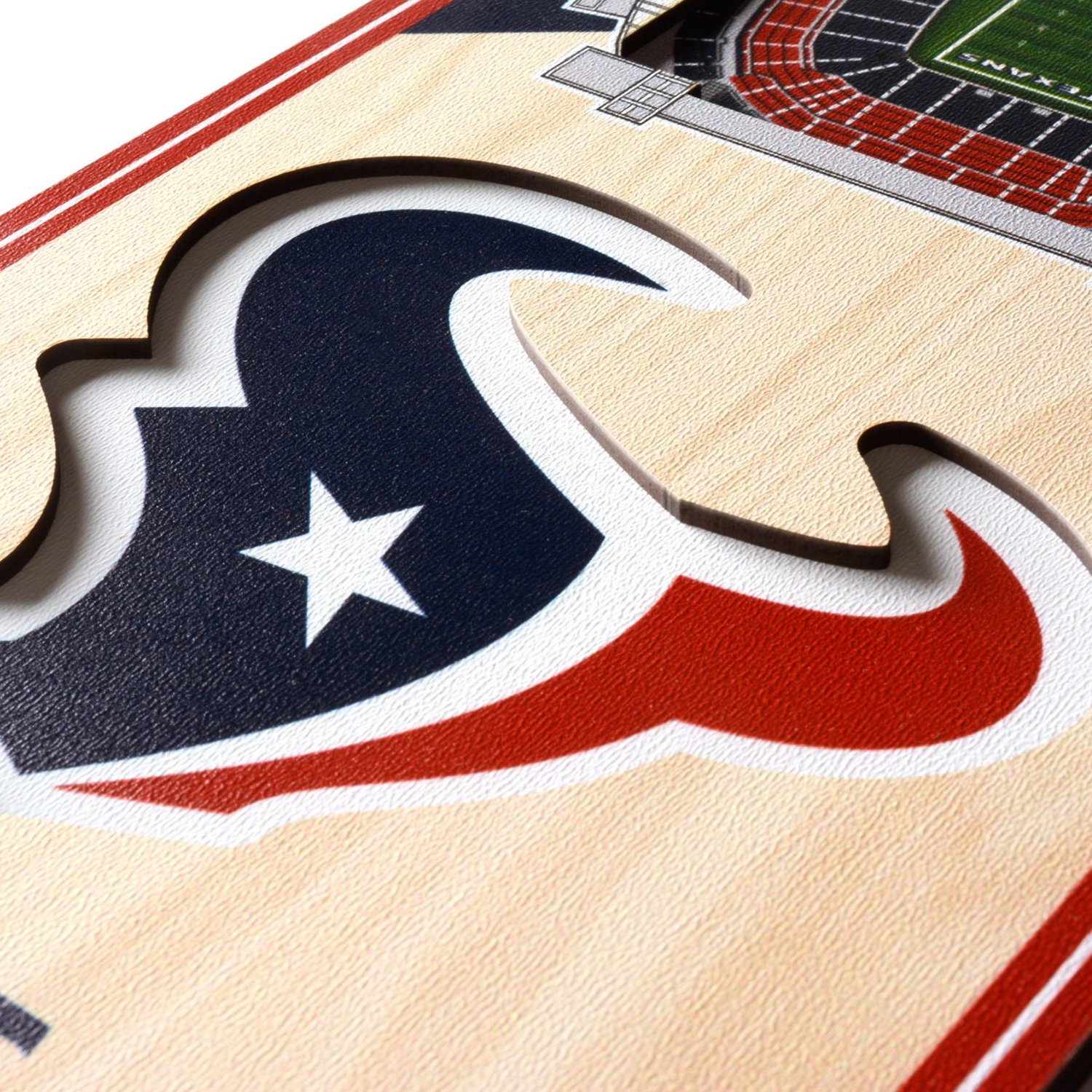 YouTheFan Houston Texans 6 x 19 in 3-D Stadium Banner                                                                            - view number 4