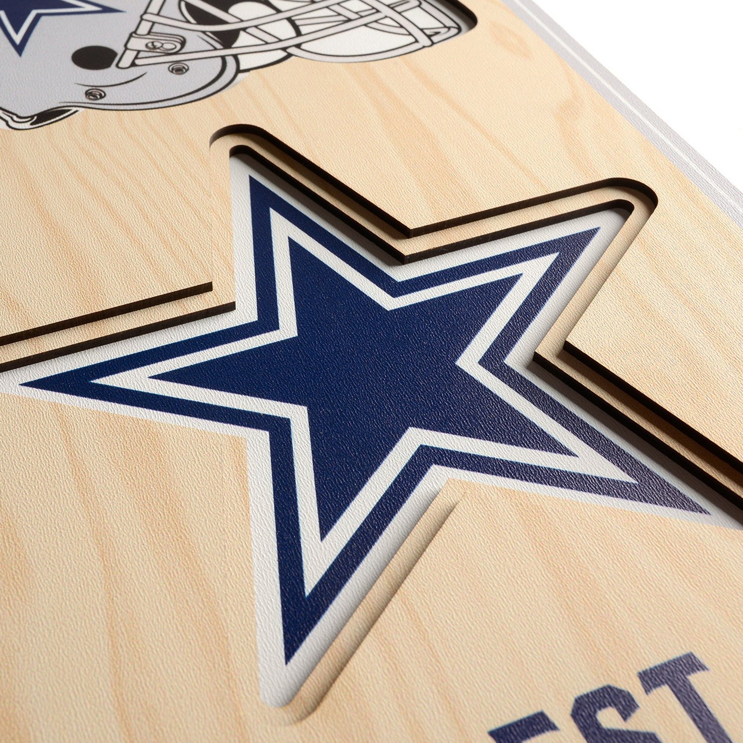 YouTheFan Dallas Cowboys 8" x 32" 3-D Stadium Banner                                                                             - view number 4